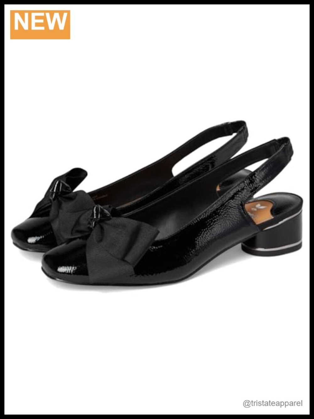 J.Reneé Lazule Square Toe Slingback Block Heel Dress Pumps - Women's Heels